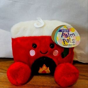 Palm Pals COZY FIREPLACE PLUSH/BEANIE BABY: NEW WITH TAGS